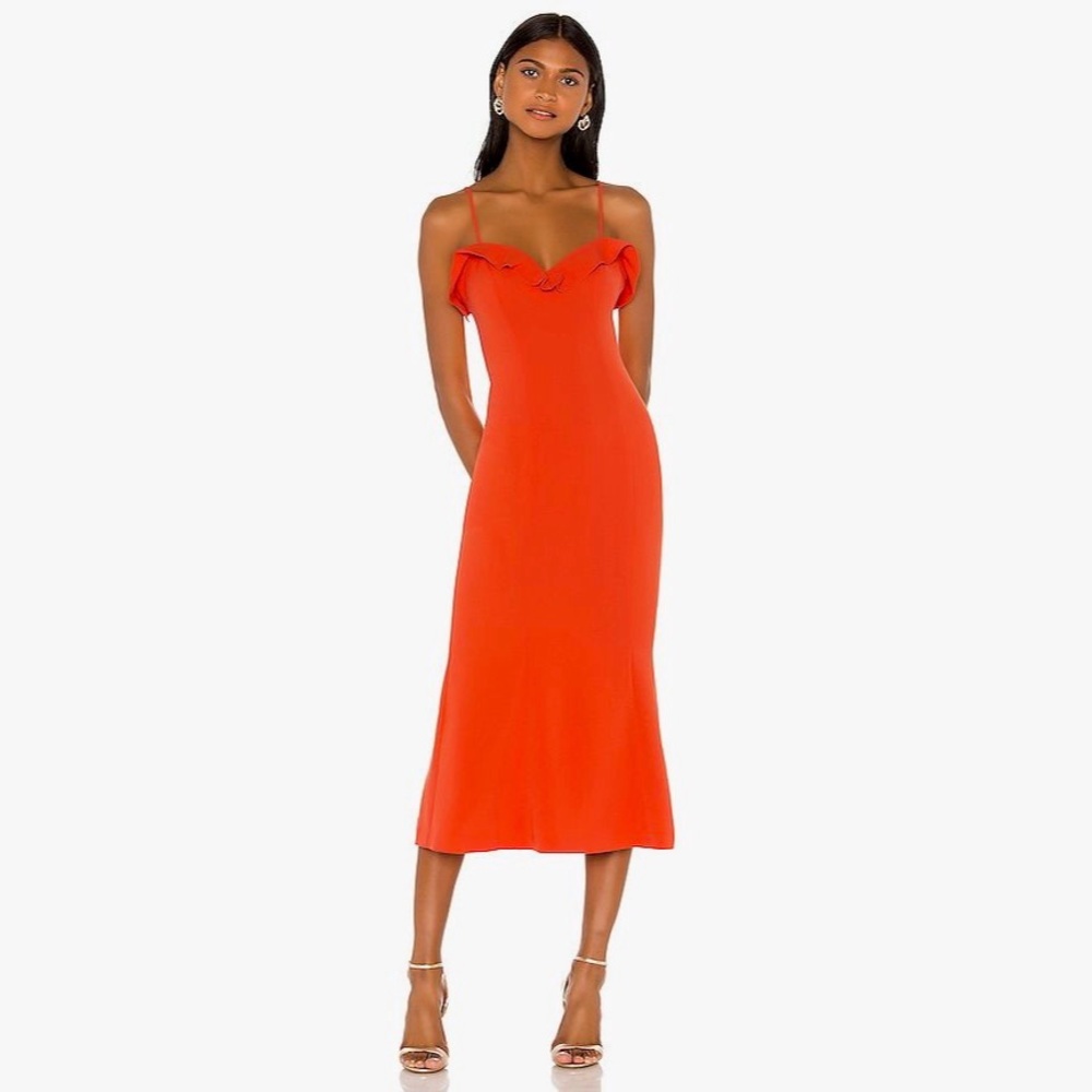 REVOLVE JOHNNA LIKELY DRESS IN FIESTA